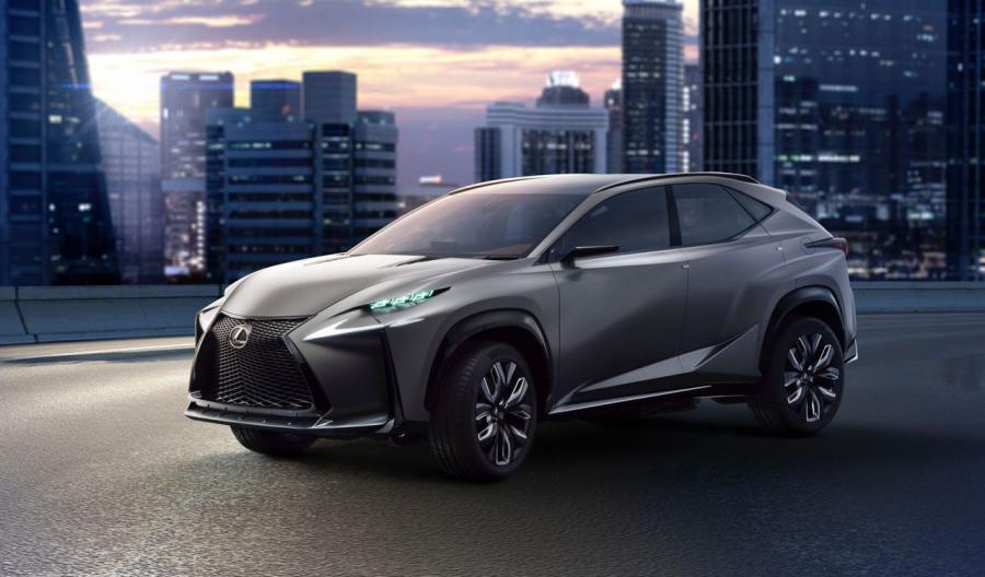  Lexus LF-NX Turbo Concept 2014 года  (фото 2 из 5)